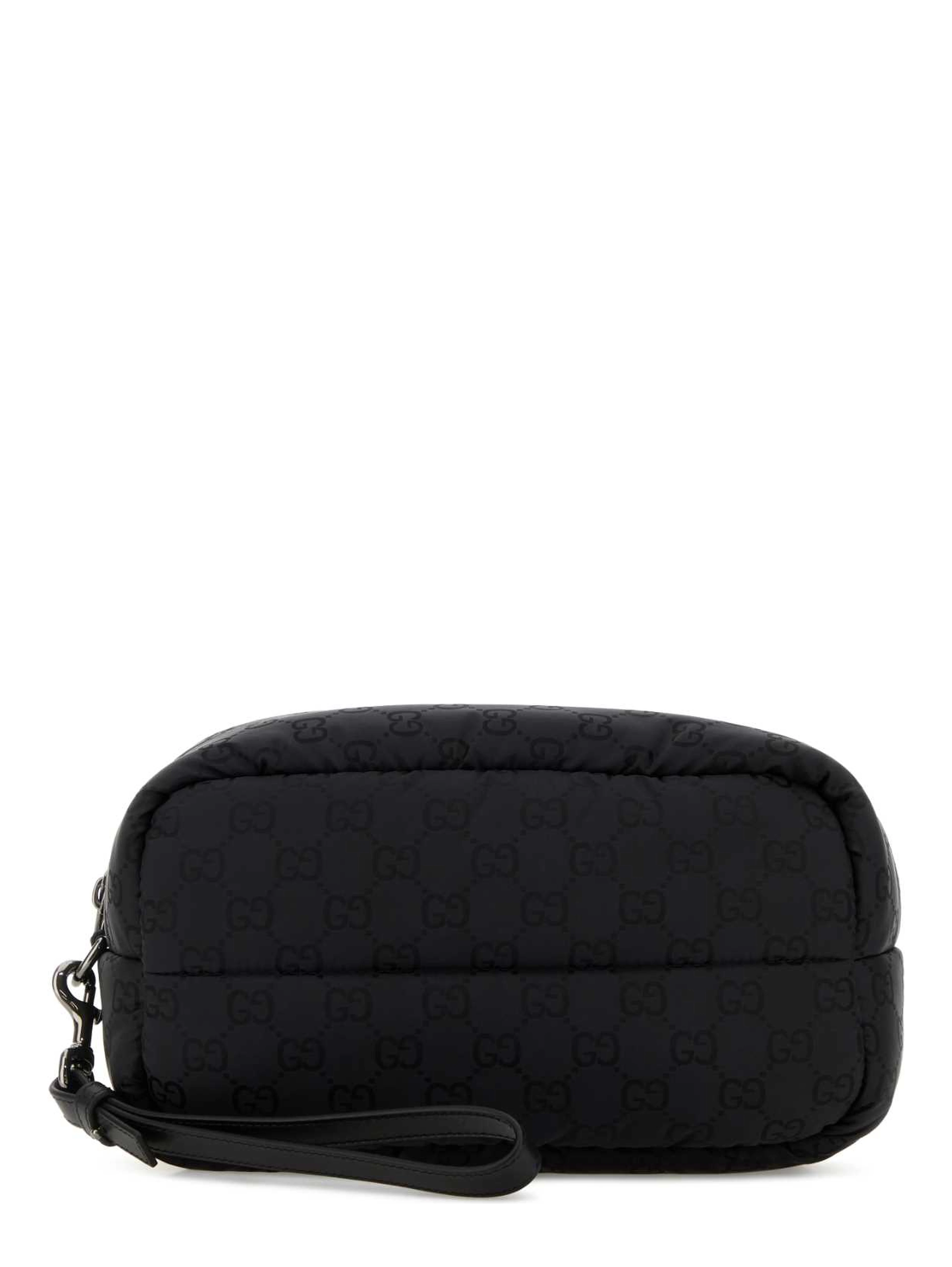 POUCH WITH REMOVABLE HANDLE