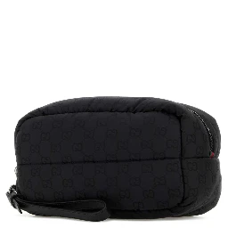 POUCH WITH REMOVABLE HANDLE