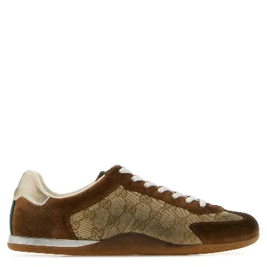 LEATHER UPPER AND RUBBER SOLE SNEAKER