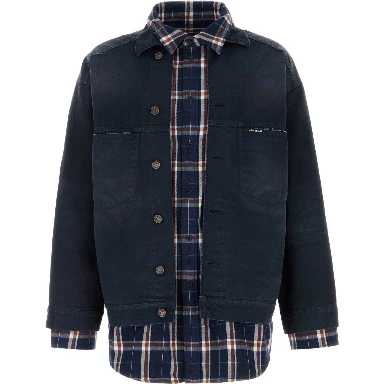 PATCHED SHIRT JACKET