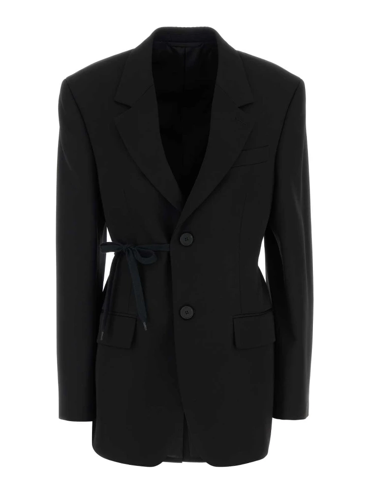 WRAP TAILORED JACKET