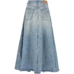 GODET MAXI SKIRT