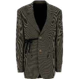 WRAP TAILORED JACKET