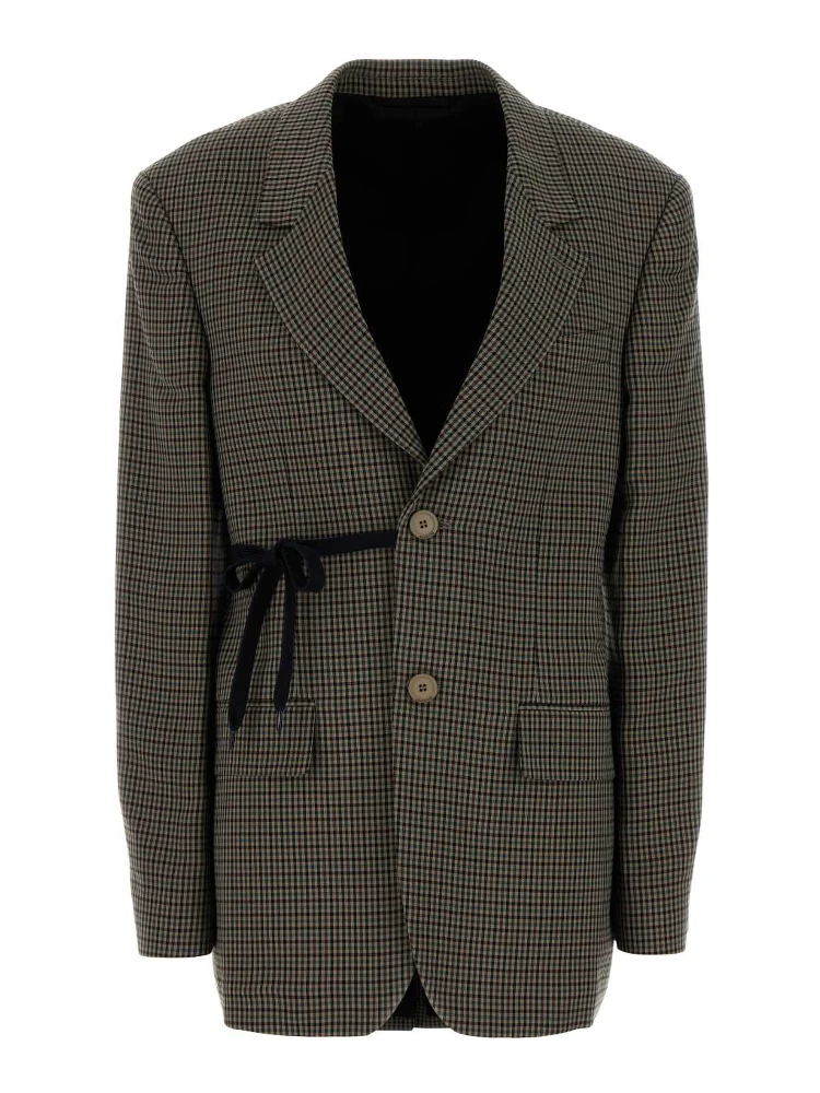 WRAP TAILORED JACKET