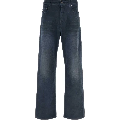 CURVED KNEE PANTS