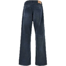 CURVED KNEE PANTS