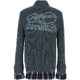 LAYERED ZIP SWEATER