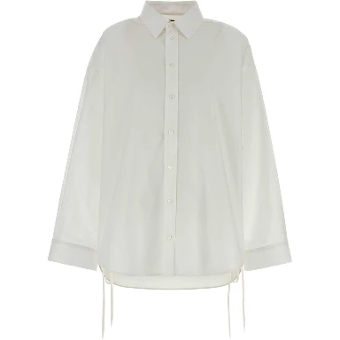 LACE-UP SHIRT