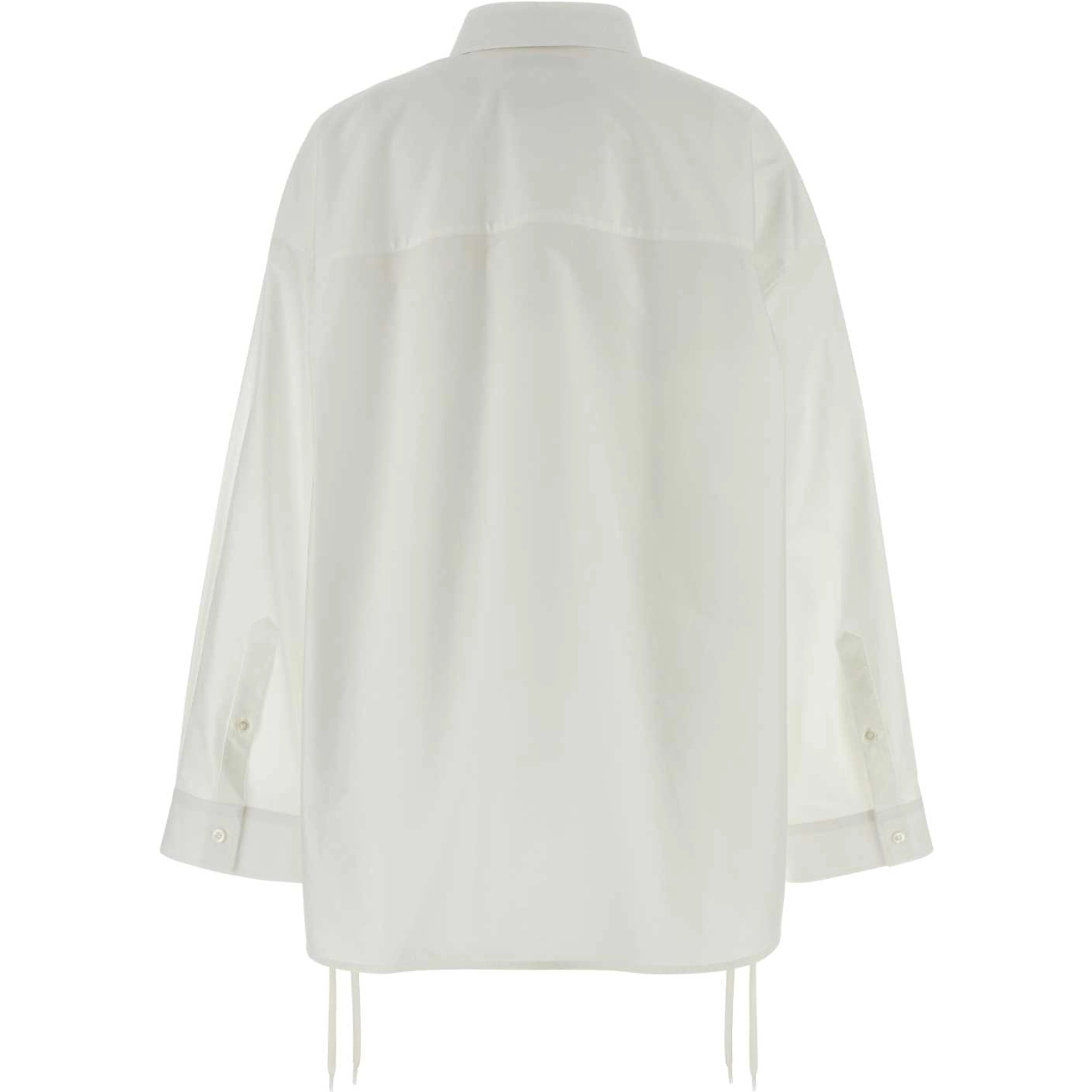 LACE-UP SHIRT