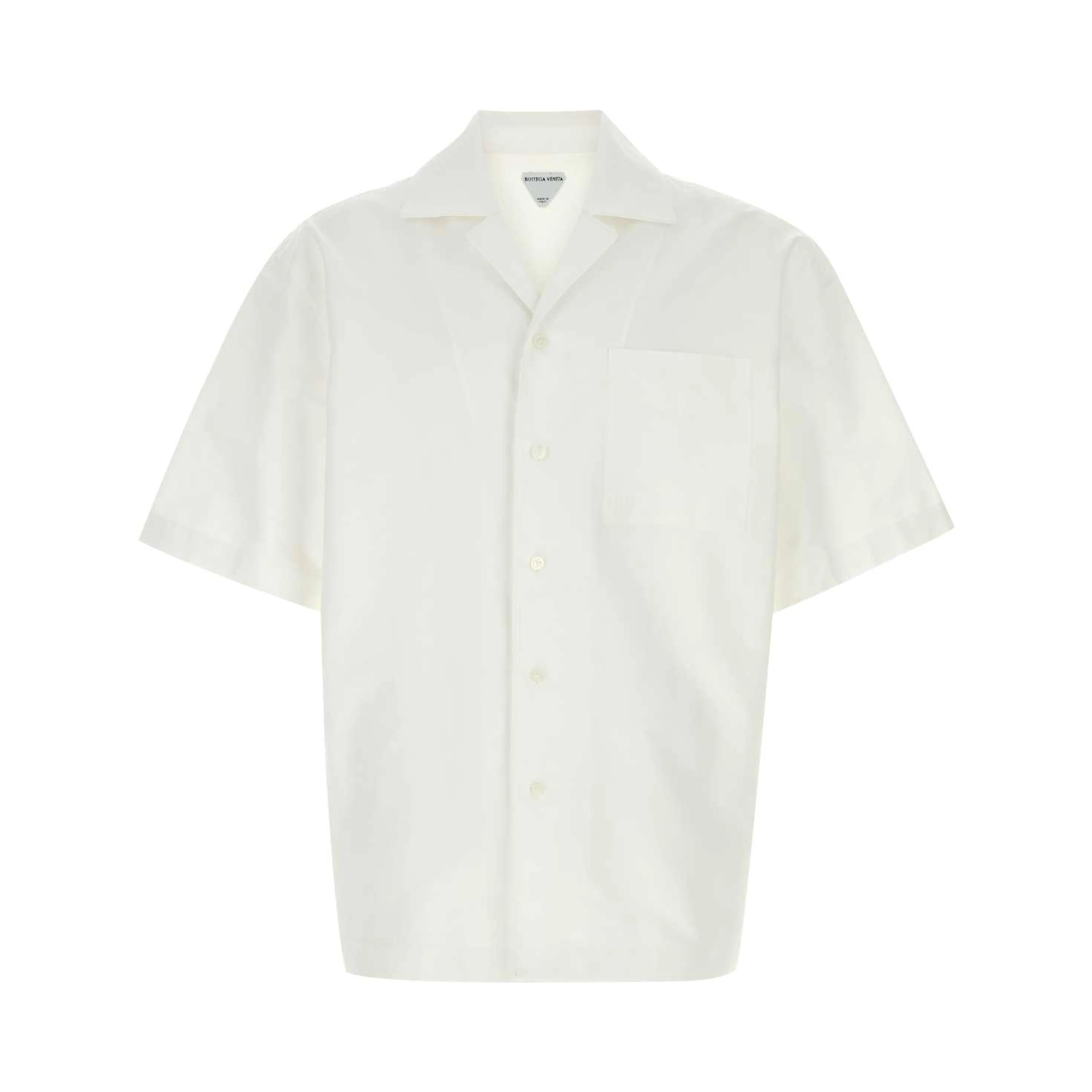 CAMICIA MANICHE CORTE COTONE