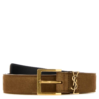 YSL CINTURA W_HARLEY SUEDE LAM