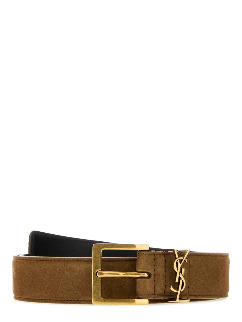 YSL CINTURA W_HARLEY SUEDE LAM