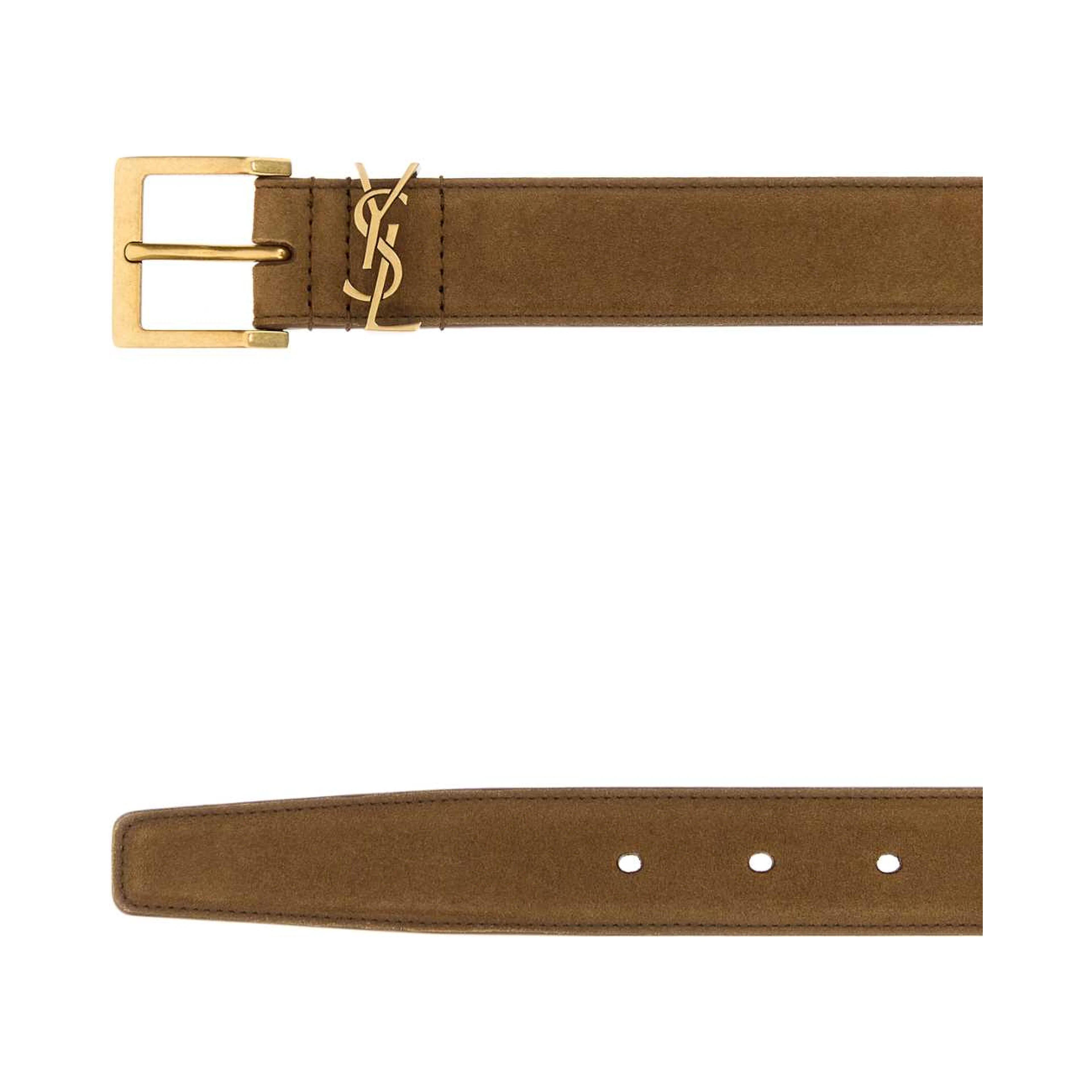 YSL CINTURA W_HARLEY SUEDE LAM