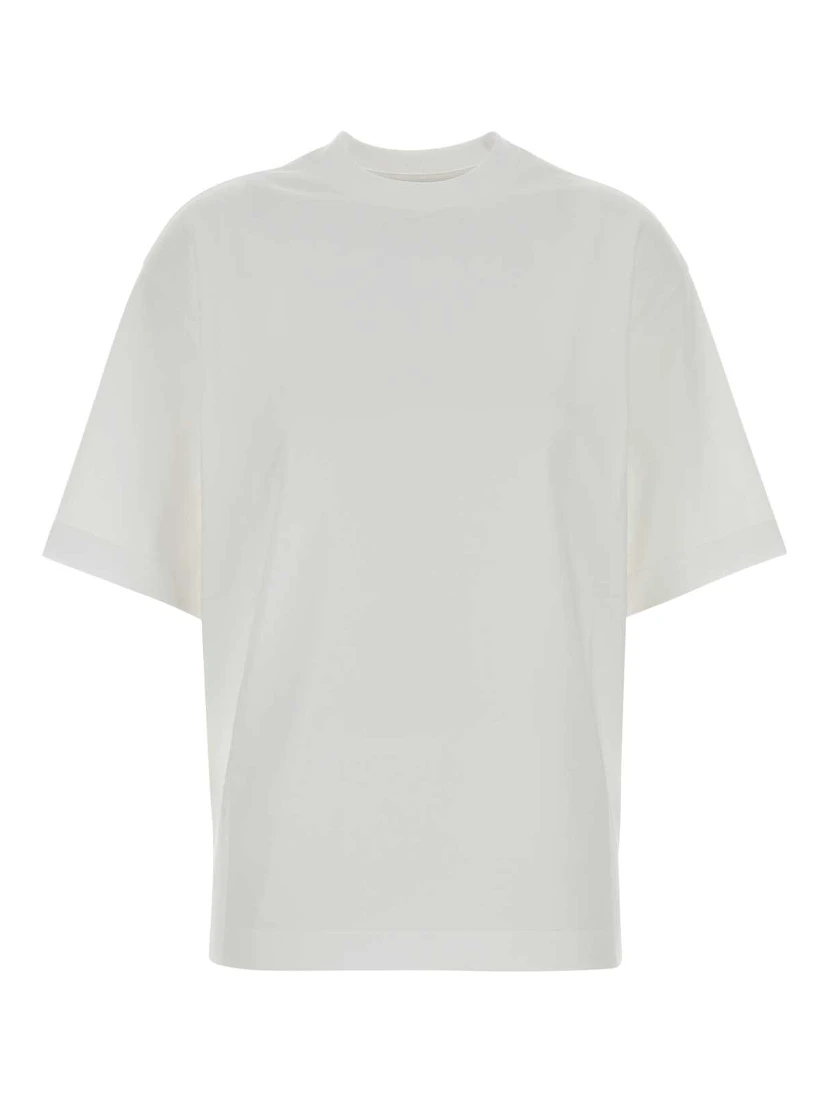TSHIRT BIANCA TRIANGOLO DIETRO