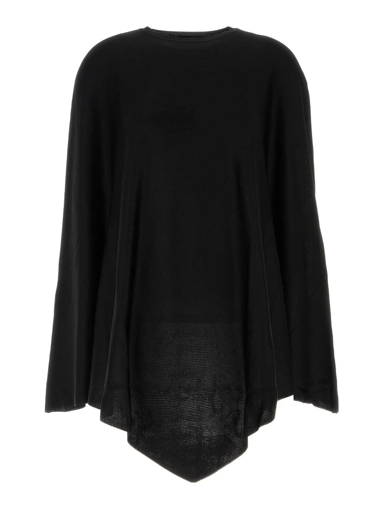 Tube top with cape