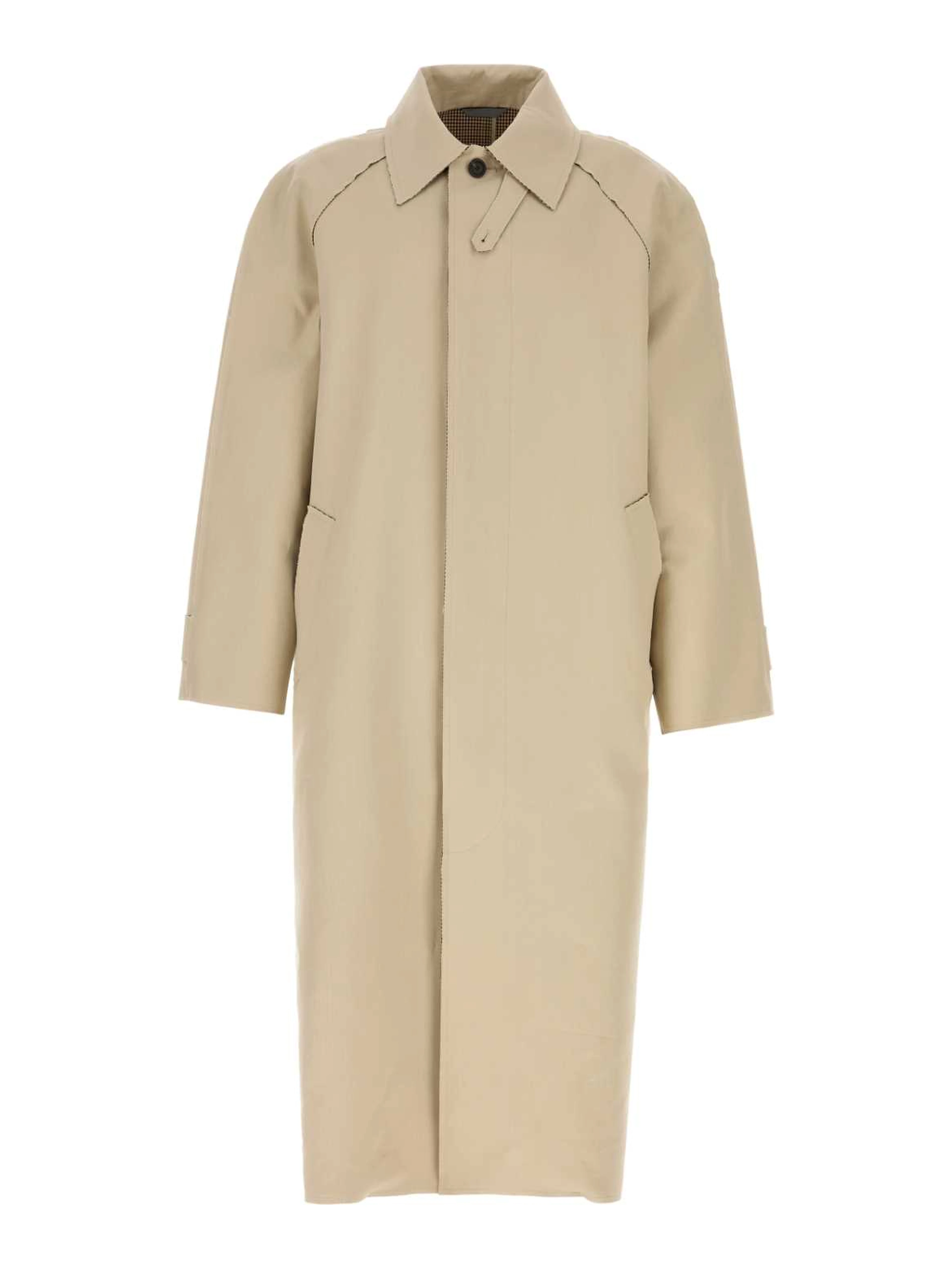 Raw Edge Carcoat