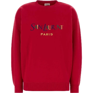 SWEAT COL ROND BRODE