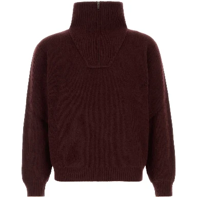 PULL COL CAMIONNEUR TAB CUIR S
