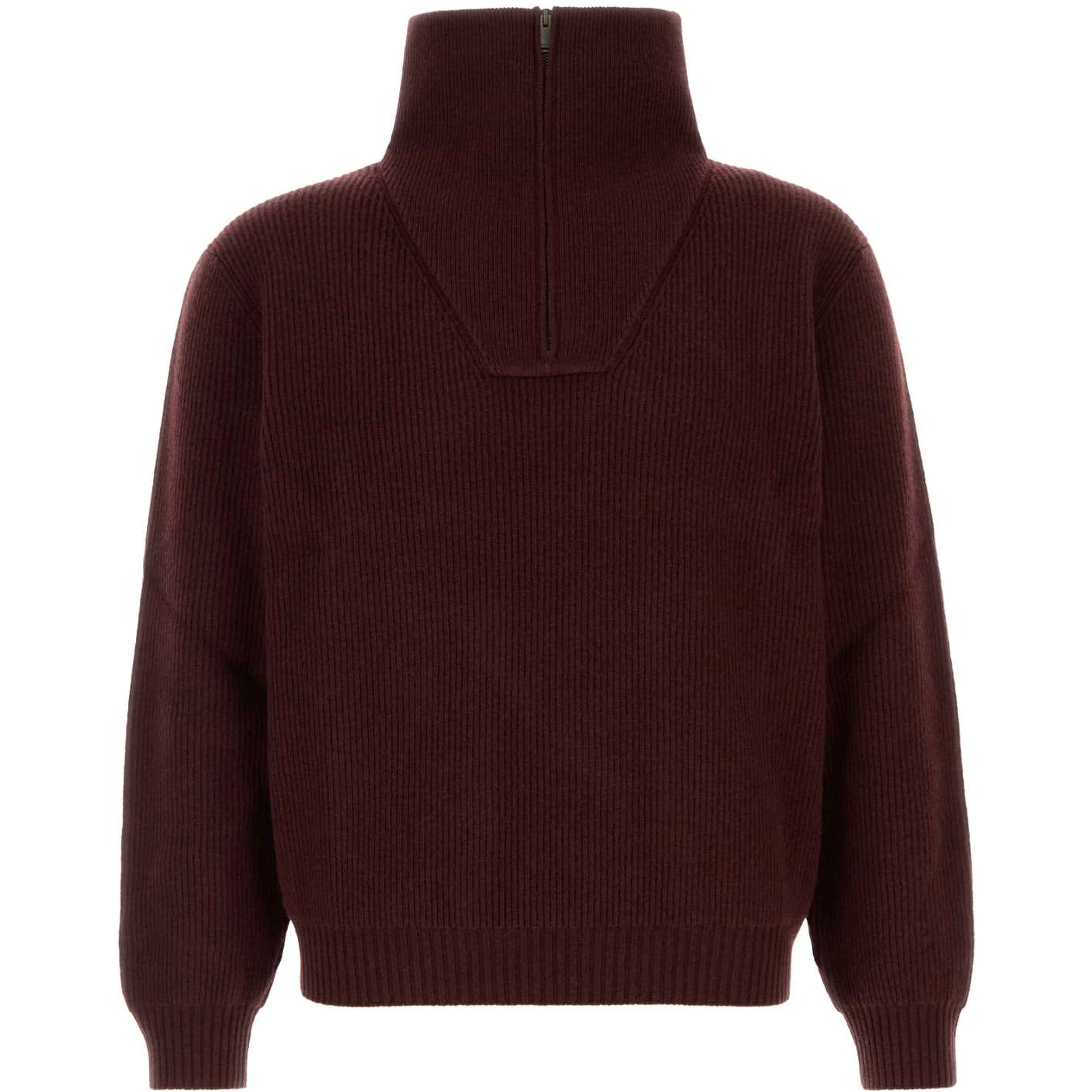 PULL COL CAMIONNEUR TAB CUIR S