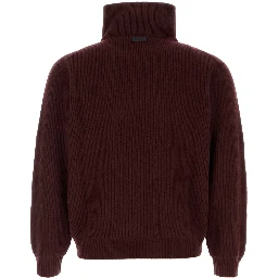 PULL COL CAMIONNEUR TAB CUIR S