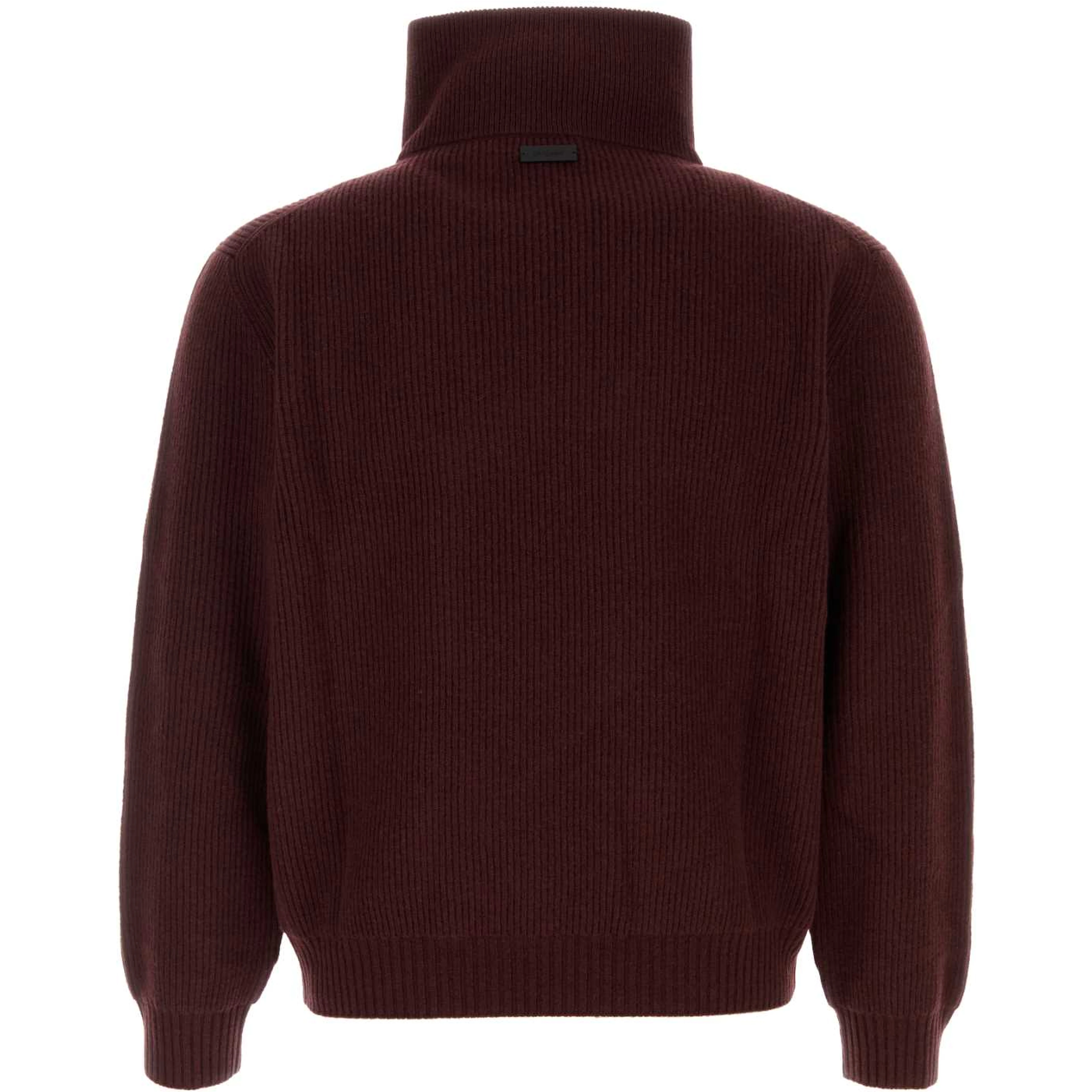 PULL COL CAMIONNEUR TAB CUIR S