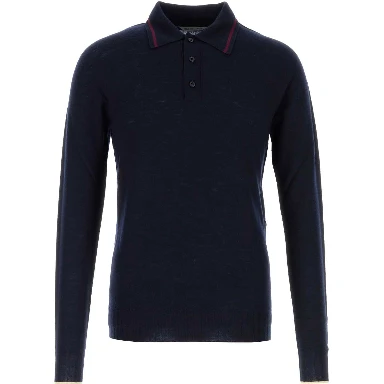 Knitted L/S Polo