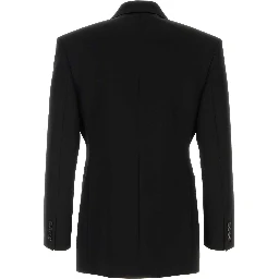 VESTE CROISE'E GRAIN DE POUDRE