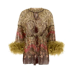 TOP WITH FEATHERS | MOSSI