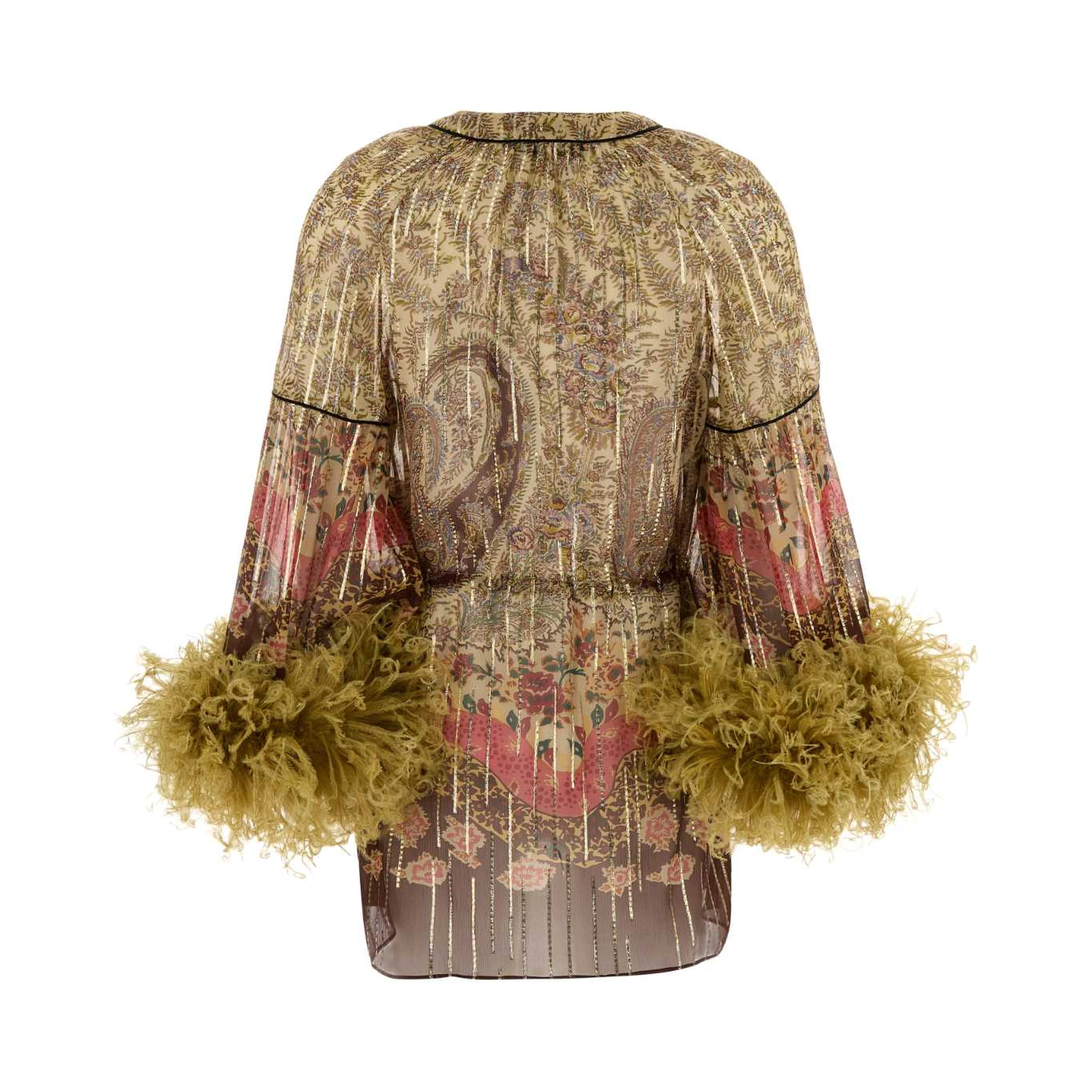 TOP WITH FEATHERS | MOSSI
