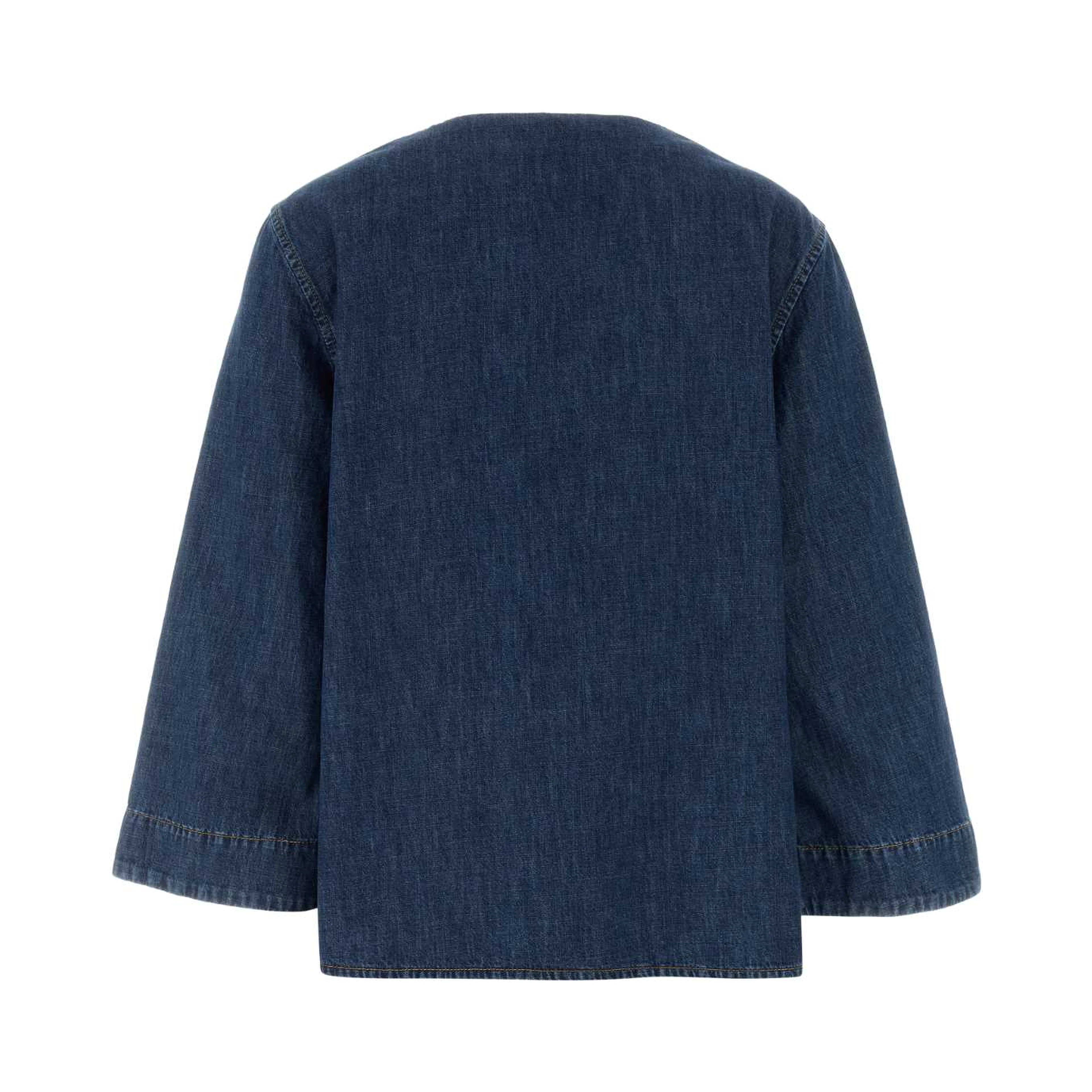 CAMICIA M/CORTE DENIM | S