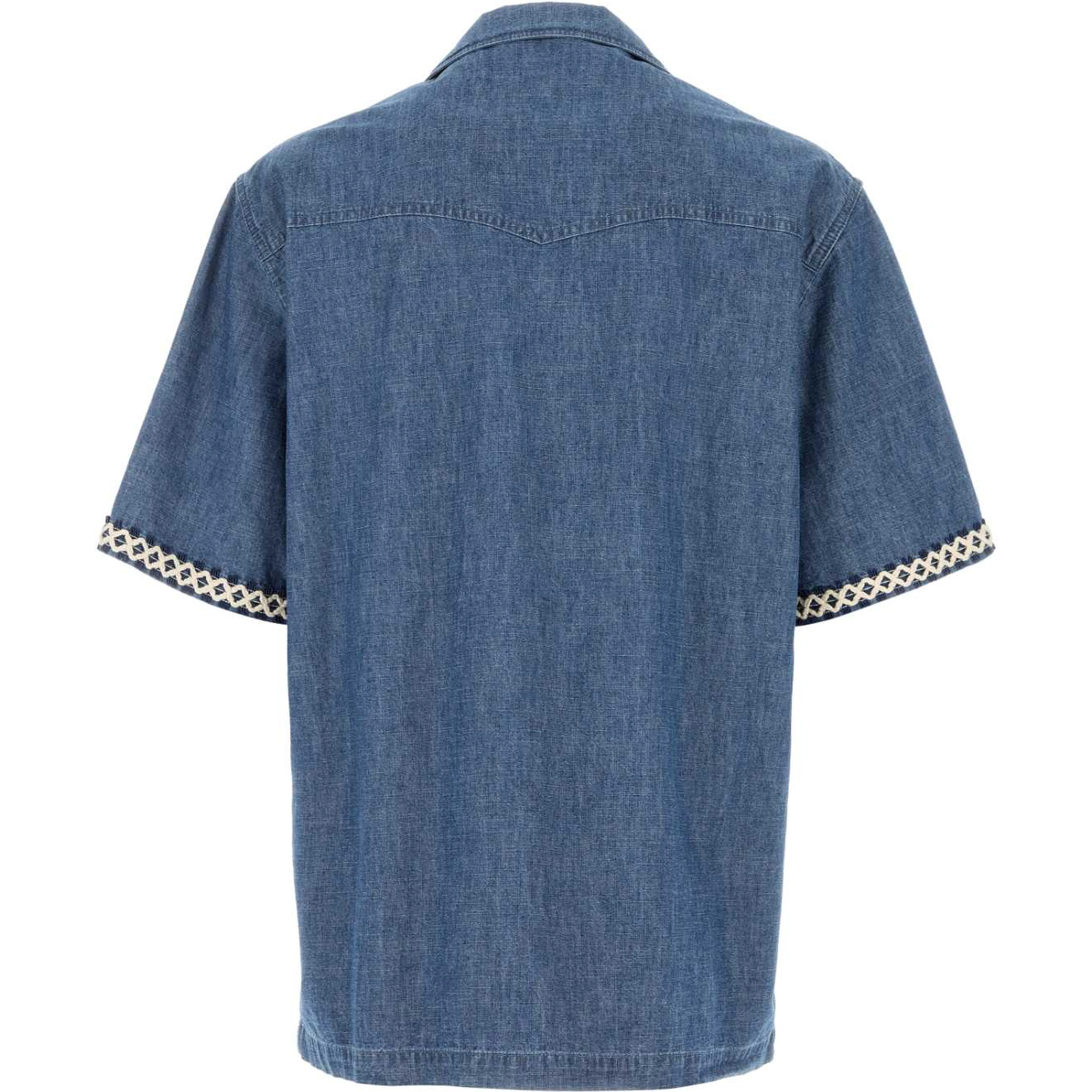 CAMICIA M/CORTE DENIM | D