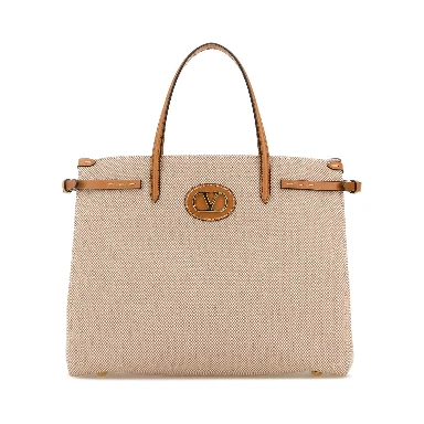 MEDIUM TOTE | ANTIBES | CANVAS A./VAC.LISCIA/L.GOL