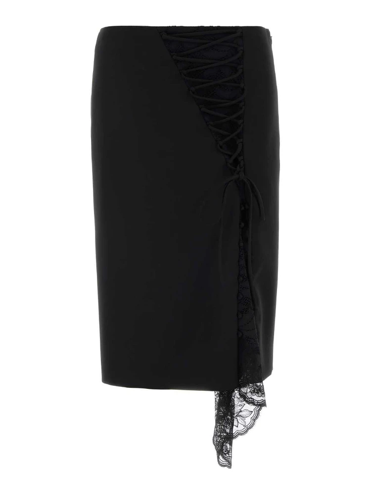 REG WAIST LACE SKIRT