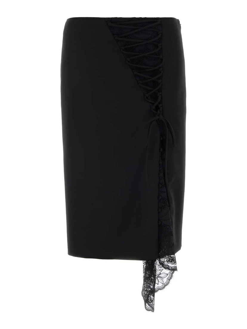 REG WAIST LACE SKIRT