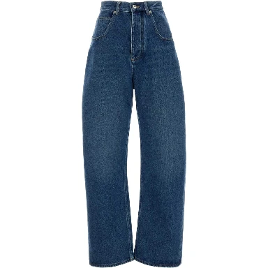 DENIM WIDE LEG CLASSICO BLU CHIARO TAG DIETRO STAM
