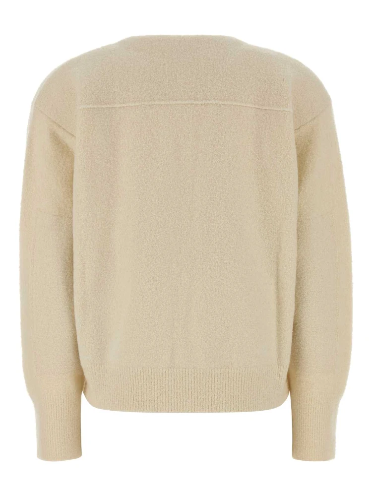 CARDIGAN IN BOUCLE CHIUSURA BROCHE ORO alternative