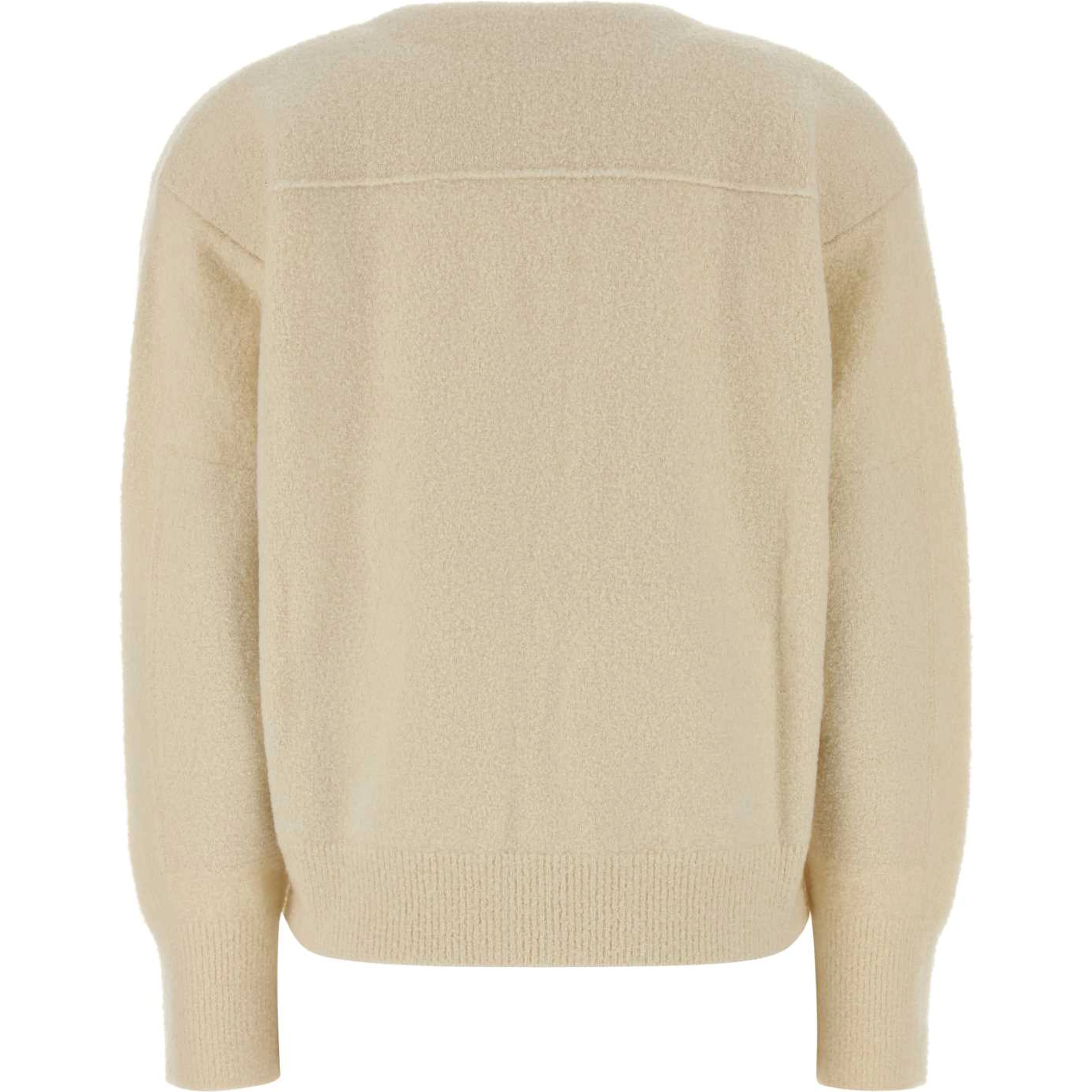 CARDIGAN IN BOUCLE CHIUSURA BROCHE ORO