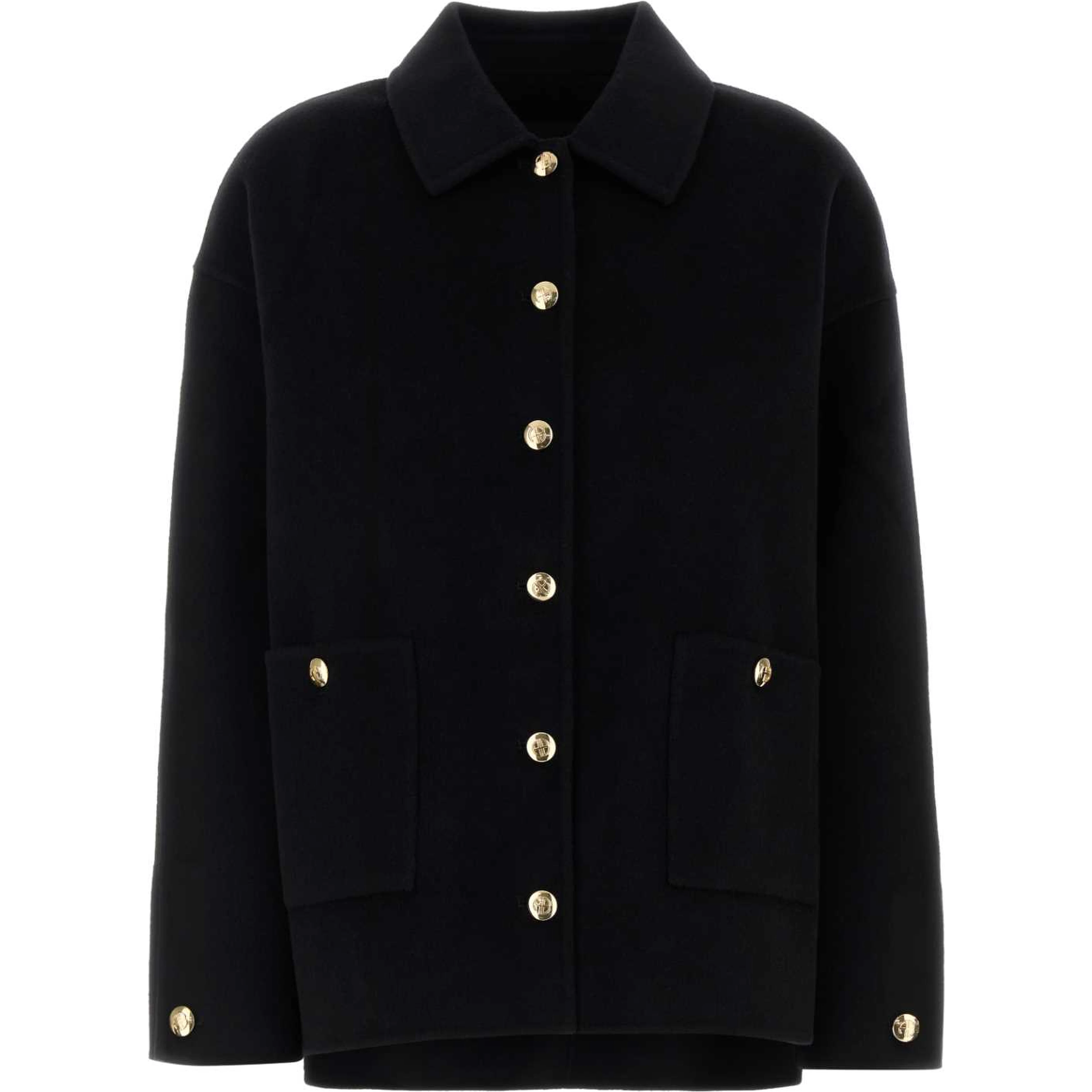 LUCA JACKET - BLACK CASHMERE BLEND
