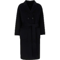 DYLAN COAT - BLACK CASHMERE BLEND