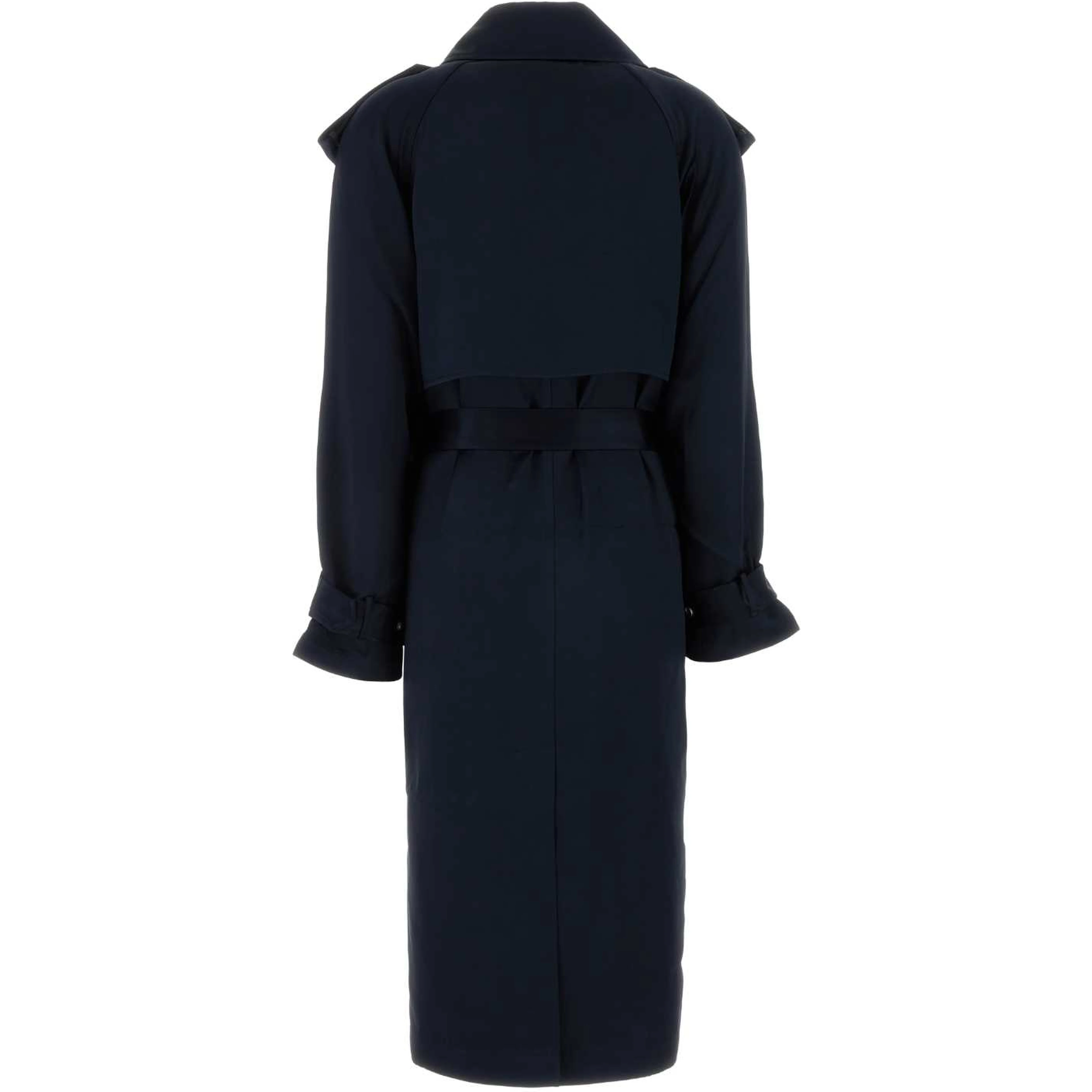 RICKIE MAXI TRENCH - NAVY