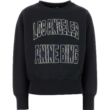 HARRY SHRUNKEN SWEATSHIRT LA - VINTAGE BLACK
