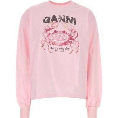 Basic Cotton Jersey Longsleeve Crab