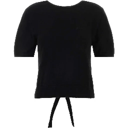 SHEER COTTON BACK TIE TOP