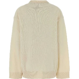Oversized Graphic Wool Mix Sweater