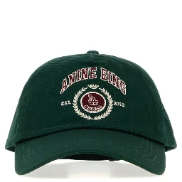 JEREMY BASEBALL CAP COLLEGIATE - DEEP EMERALD