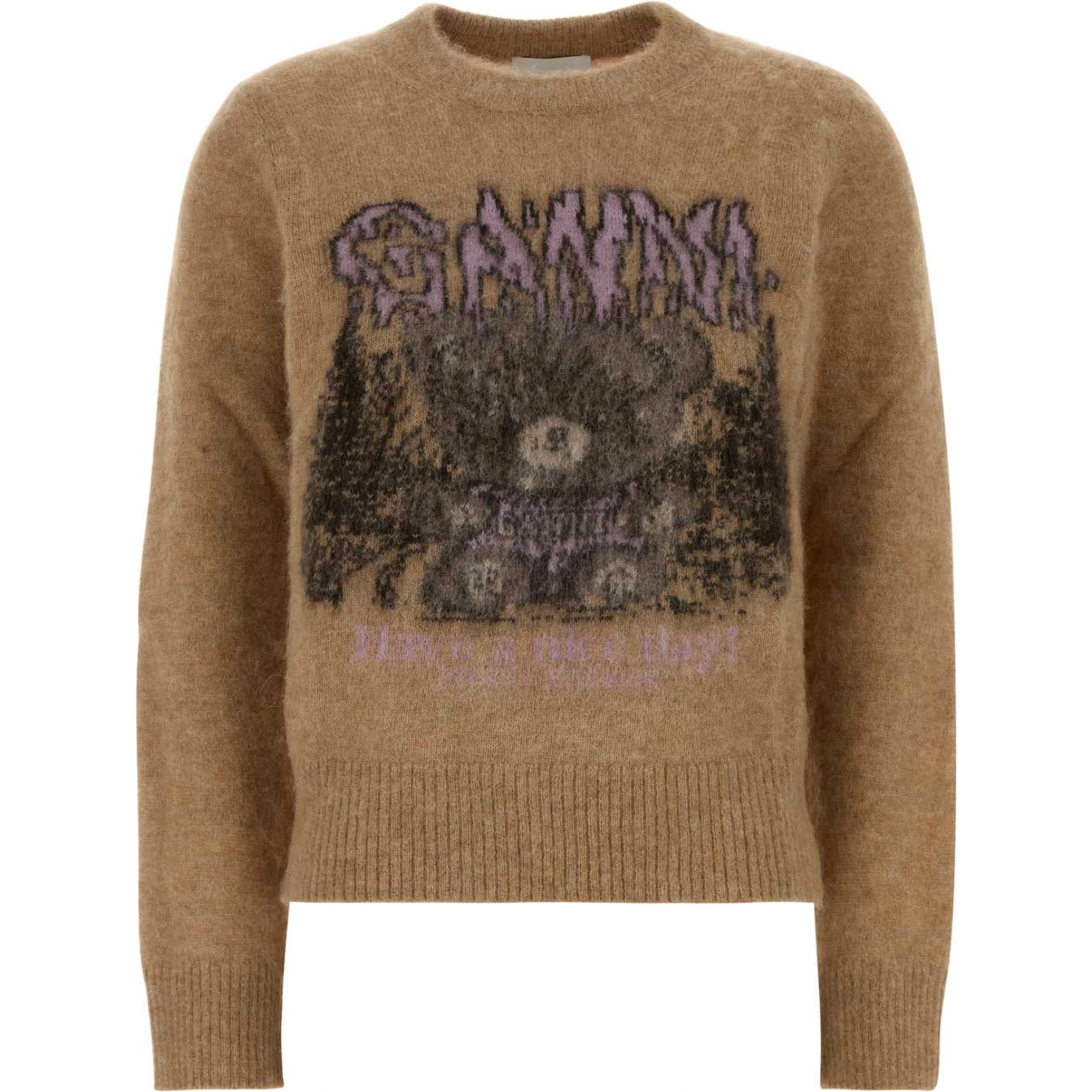 Brushed Alpaca Sweater Teddy