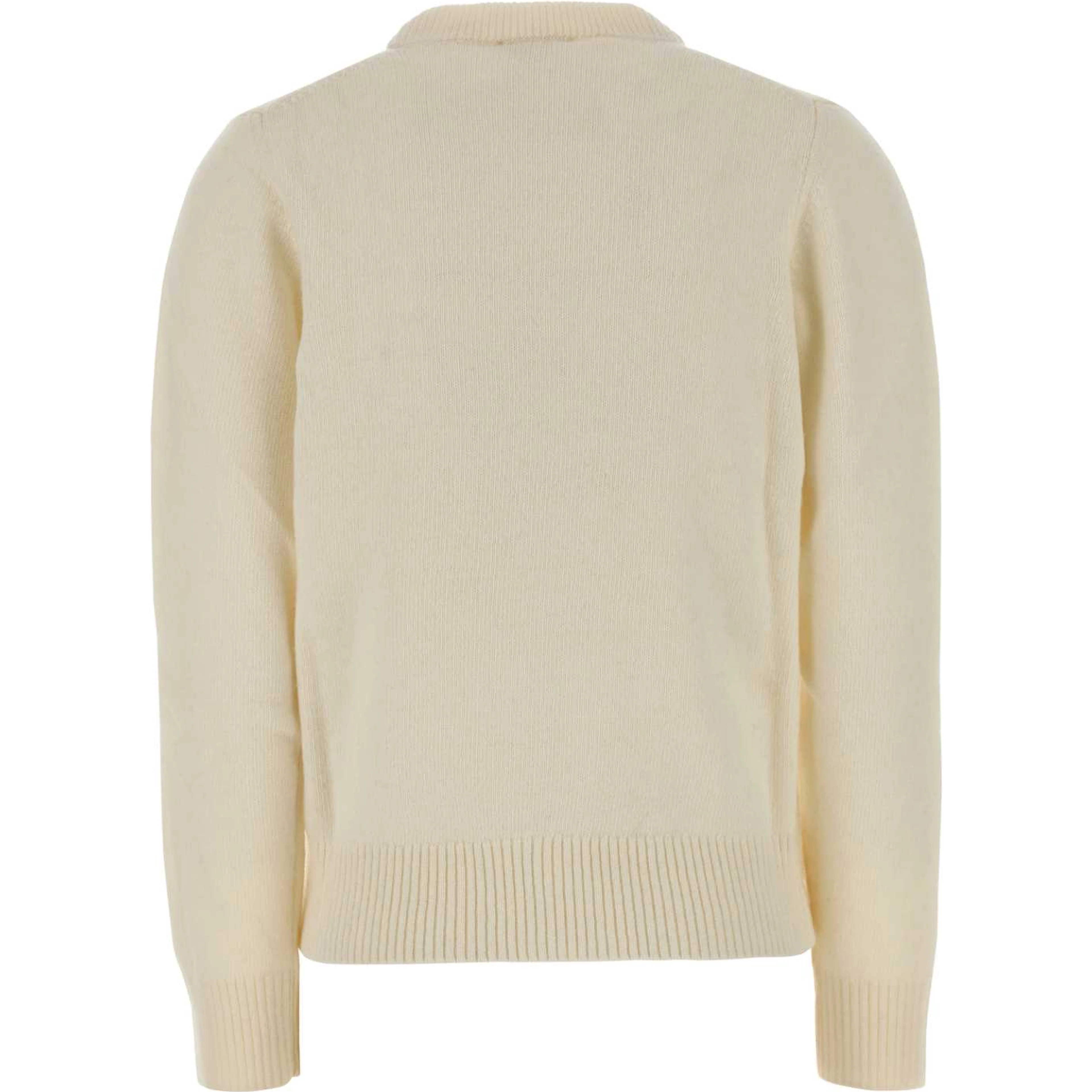 Graphic Wool Sweater Teddy Mushroom