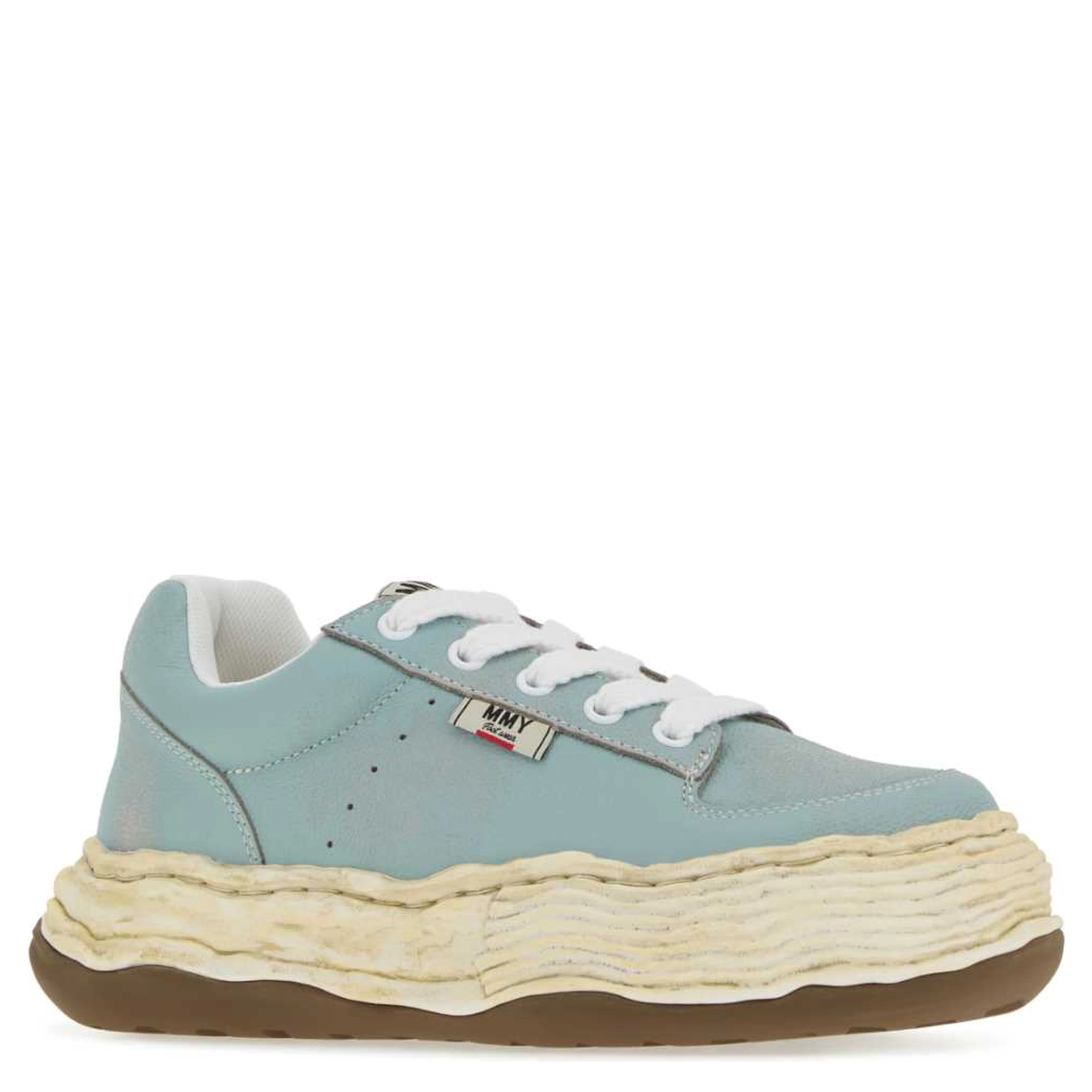 OLIVER / ORIGINAL SOLE SHRINK LEATHER -TOP SNEAKER