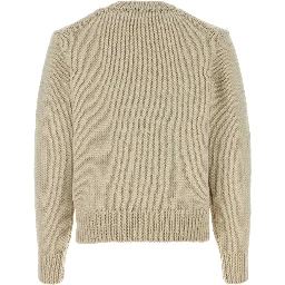 WOOL CASHMERE FELTED KNIT CARDIGAN