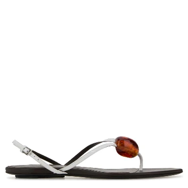 INVISIBLE FLAT JEWEL SANDALS